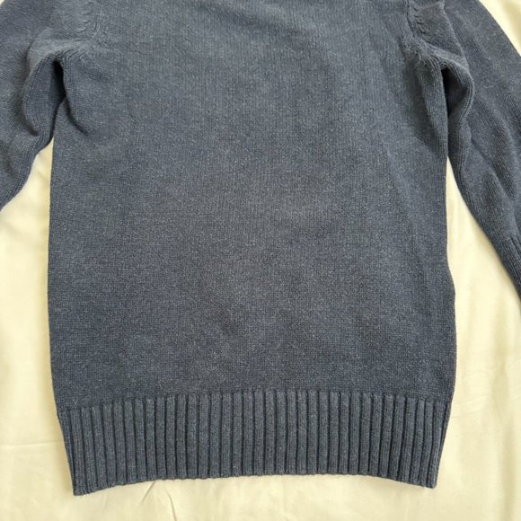 Distillery Apparel Navy Blue Mens Size Medium Sweater Knit Pull Over - Picture 13 of 15